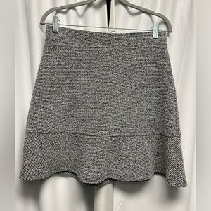 Loft Knot Mini Skirt with Ruffle Bottom